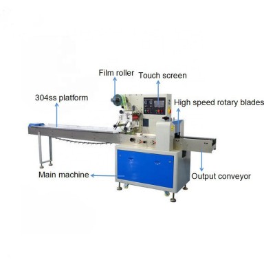 Human-computer interface sugar biscuit granules packing machine